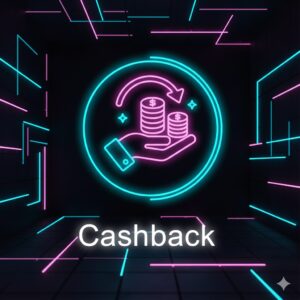 Symbol für Cashback-Bonus